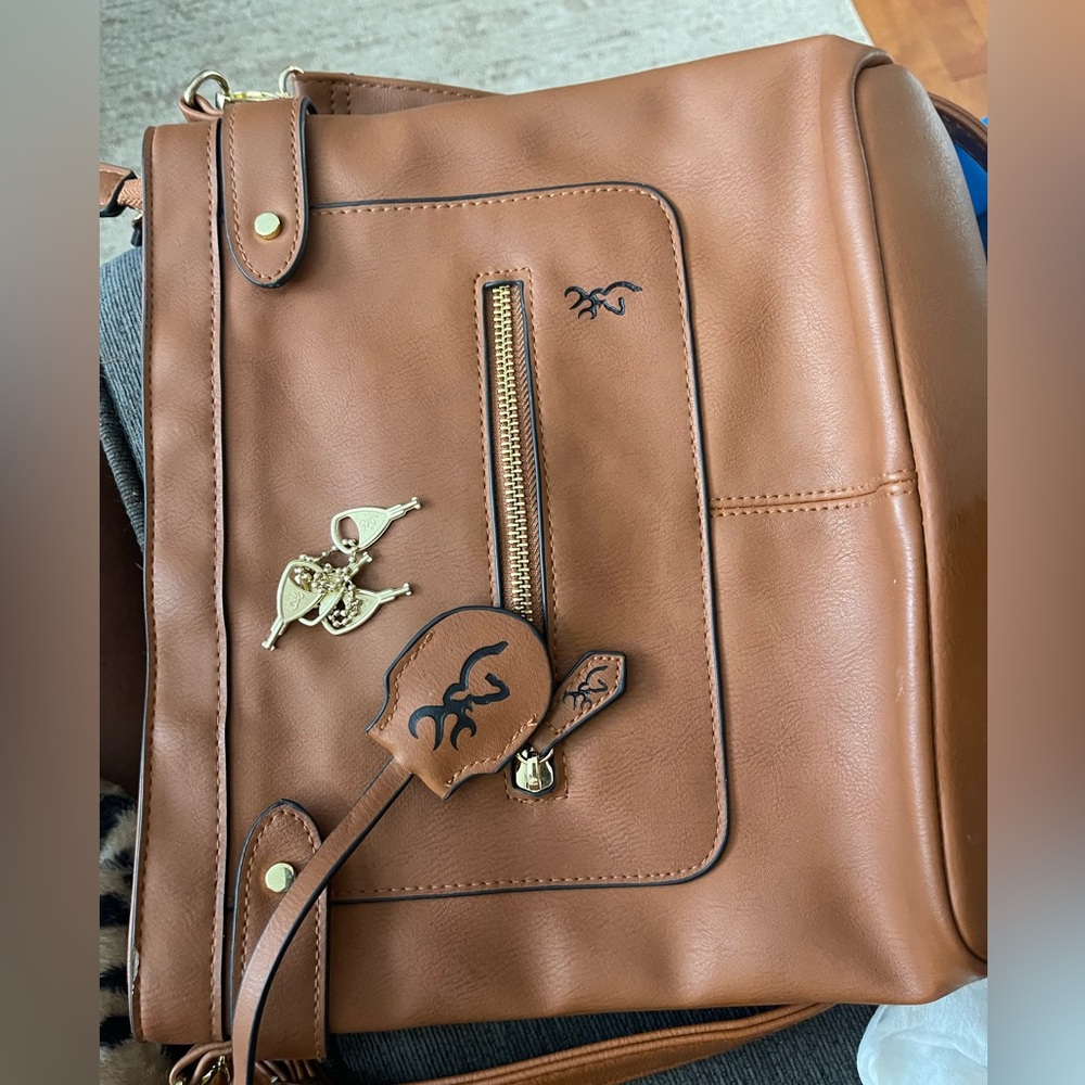 Browning Catrina Cross-Body Concealed Carry Handbag - Brown